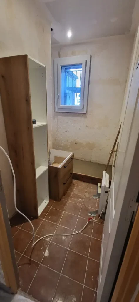 avant renovation salle de bain charente maritime