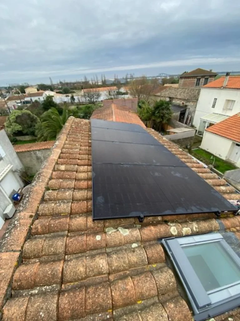 Installation de panneaux solaires à Rochefort d’une puissance de 2kWc - photo 1