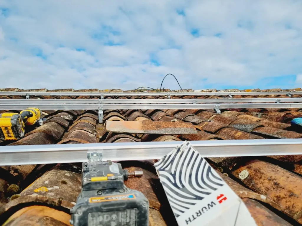 Rails k2 system - installation photovoltaique saintes 17